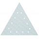 Techmouss triangulaire argent