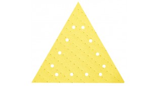 Techmouss triangulaire jaune