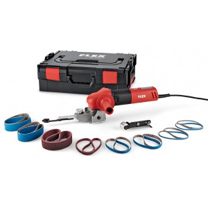 FBE 8-140 EN SET PONCEUSE A BANDE COFFRET L BOXX - Flex-Electroportatif -  Machines, outils et accessoires electroportatifs professionnels