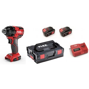 ID 1/4 18,0-EC VISSEUSE A CHOC BRUSHLESS EN L-BOXX + 2 BATT 5 Ah + 1 CHRGR