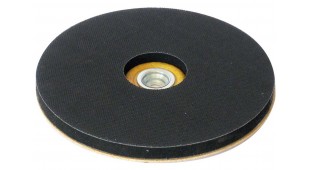 Plateau velcro caoutchouc renforcé Ø 225 mm