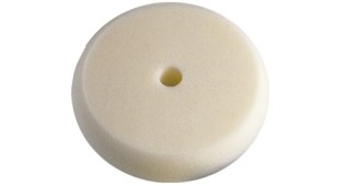 Eponge Velcro Blanche (Fine, Souple) Ø 160x30mm